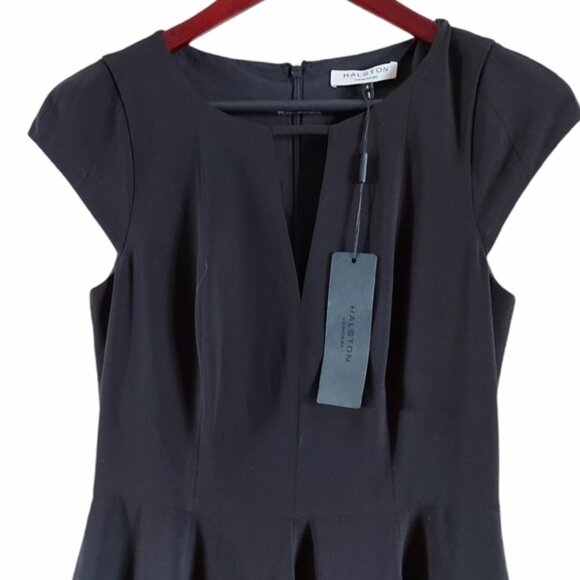 Halston Heritage fit and flare dress - Picture 3 of 7